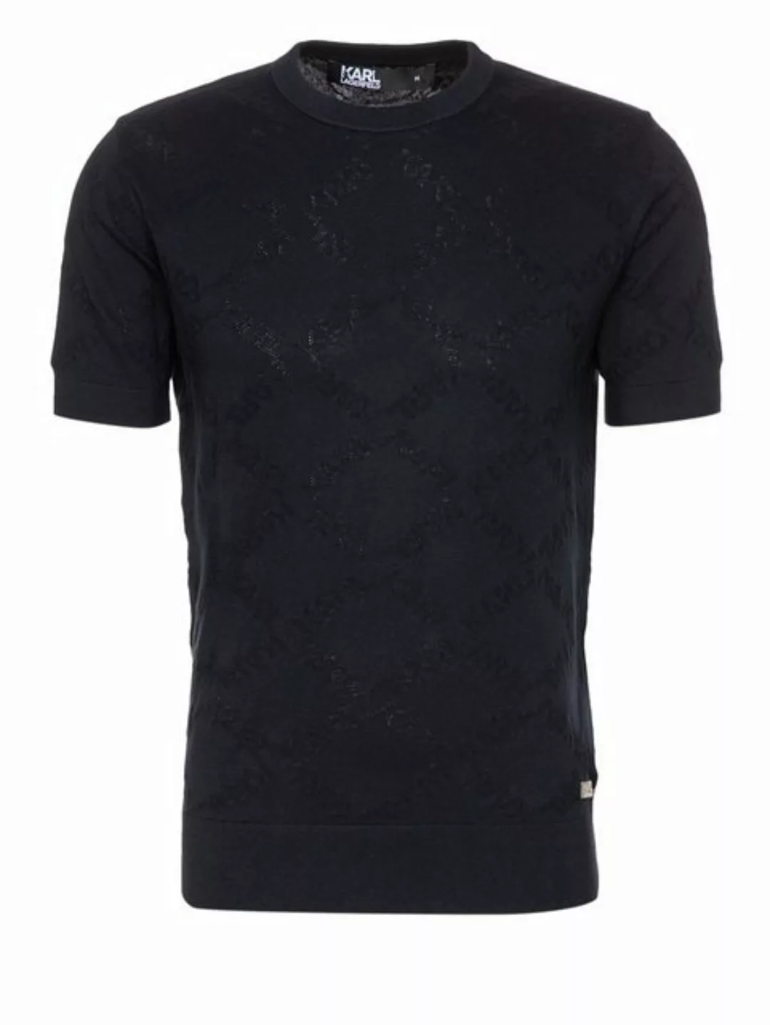 KARL LAGERFELD T-Shirt mit Allover-Muster (1-tlg) günstig online kaufen