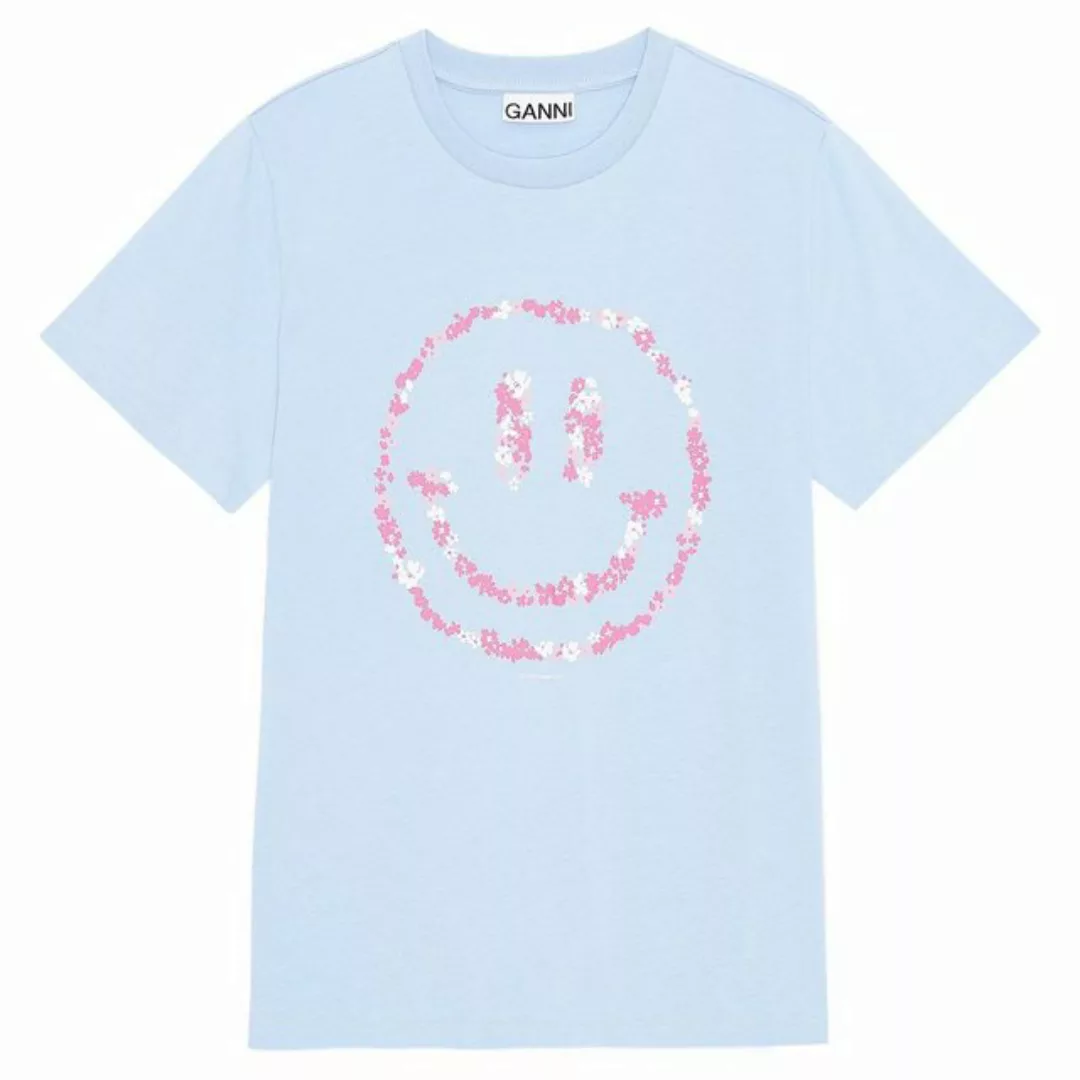 GANNI T-Shirt T-Shirt mit Smiley günstig online kaufen