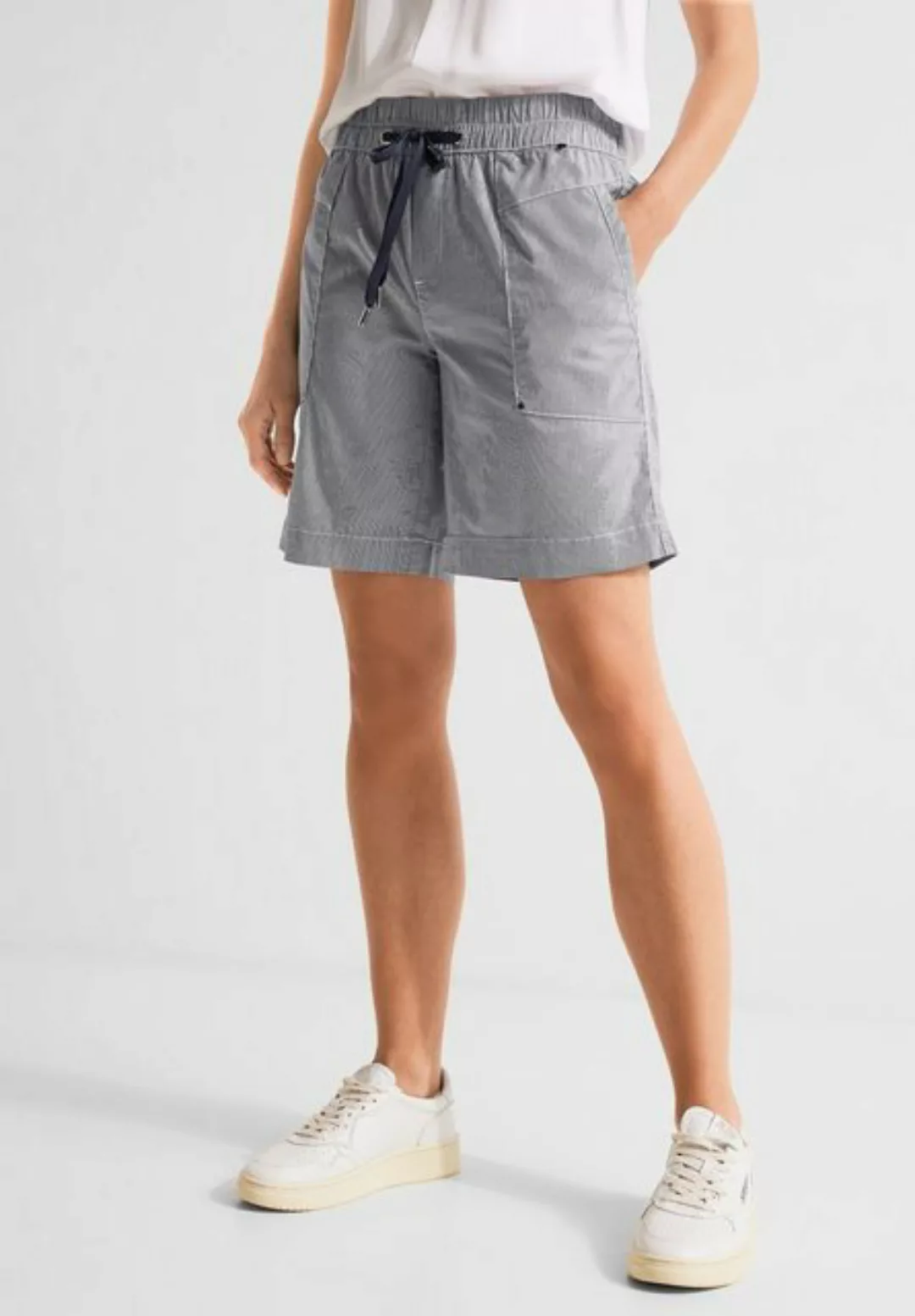 STREET ONE Shorts, aus Baumwolle mit Stretchanteil günstig online kaufen