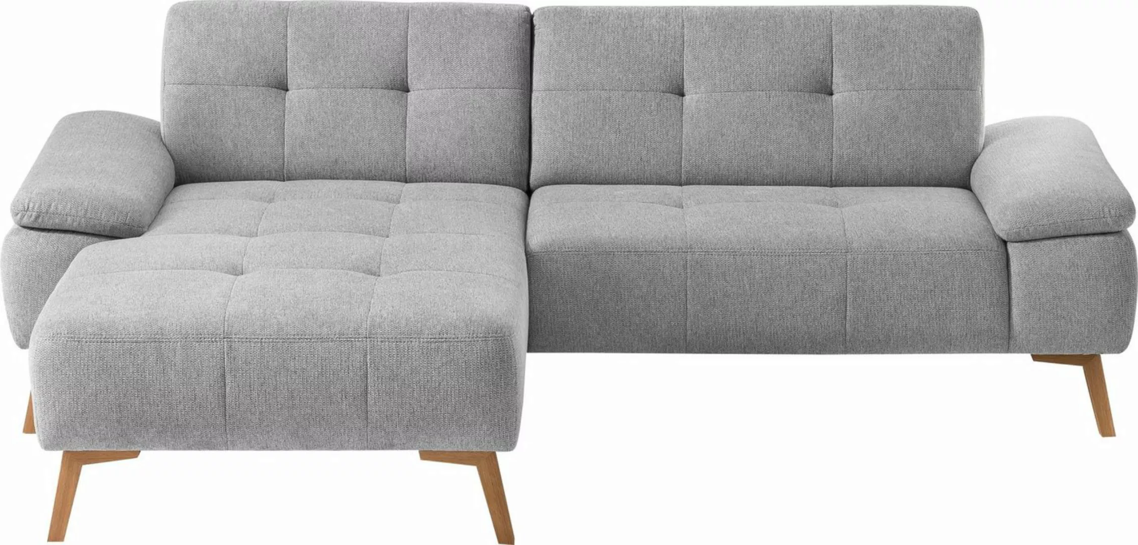 exxpo - sofa fashion Ecksofa Sassari, bequem und komfortabel, moderner Webs günstig online kaufen