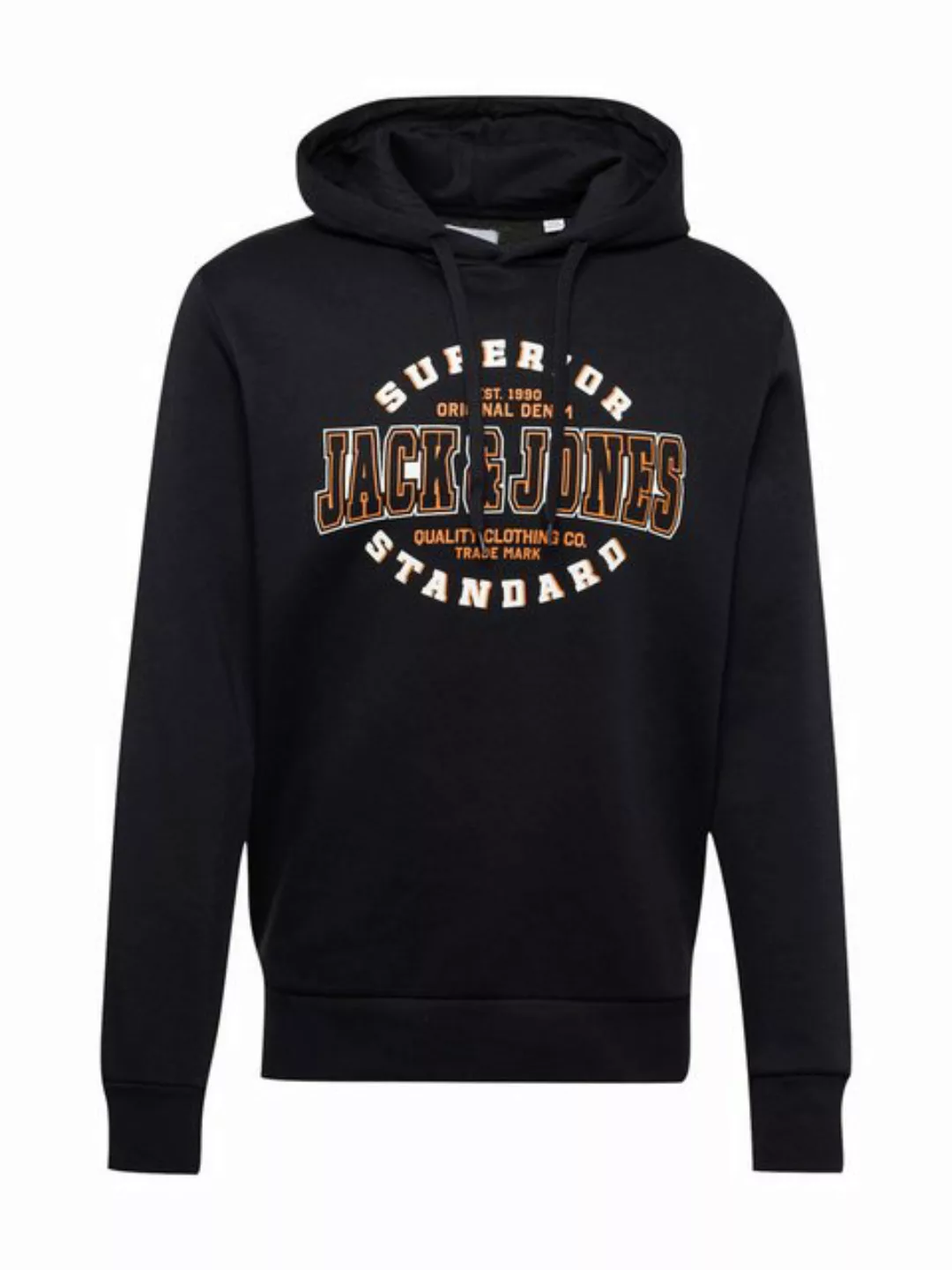 Jack & Jones Kapuzensweatshirt JJELOGO SWEAT HOOD 2 COL 24/25 NOOS mit Logo günstig online kaufen