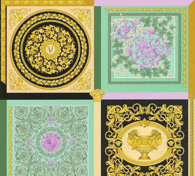 Versace Vliestapete »Wallpaper Versace 5 Design Patchwork«, leicht glänzend günstig online kaufen