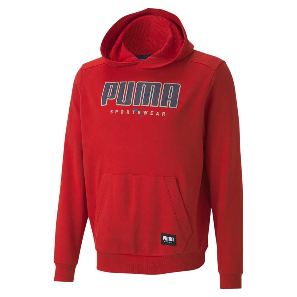 Puma Athletics Kapuzenpullover L High Risk Red günstig online kaufen