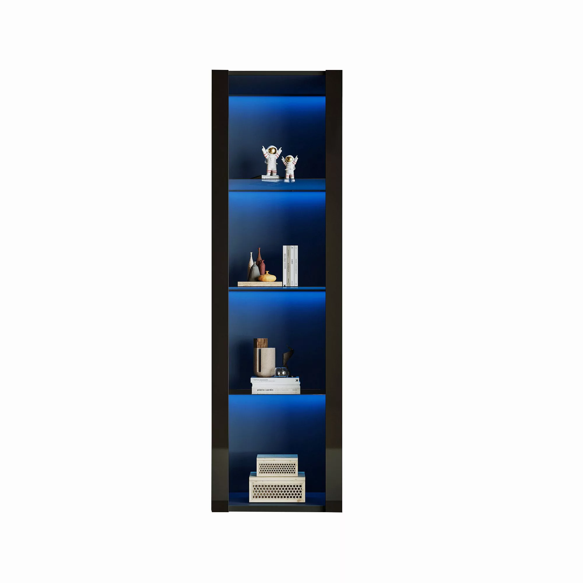 HAUSS SPOLE Vitrine Hochglanz-Hochschrank mit LED-Beleuchtung, günstig online kaufen