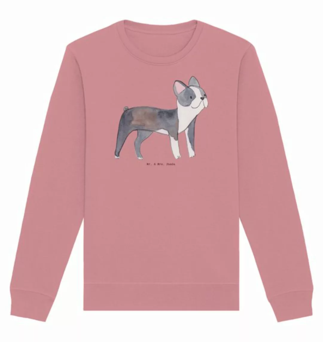 Mr. & Mrs. Panda Longpullover Größe XL Boston Terrier Moment - Canyon Pink günstig online kaufen