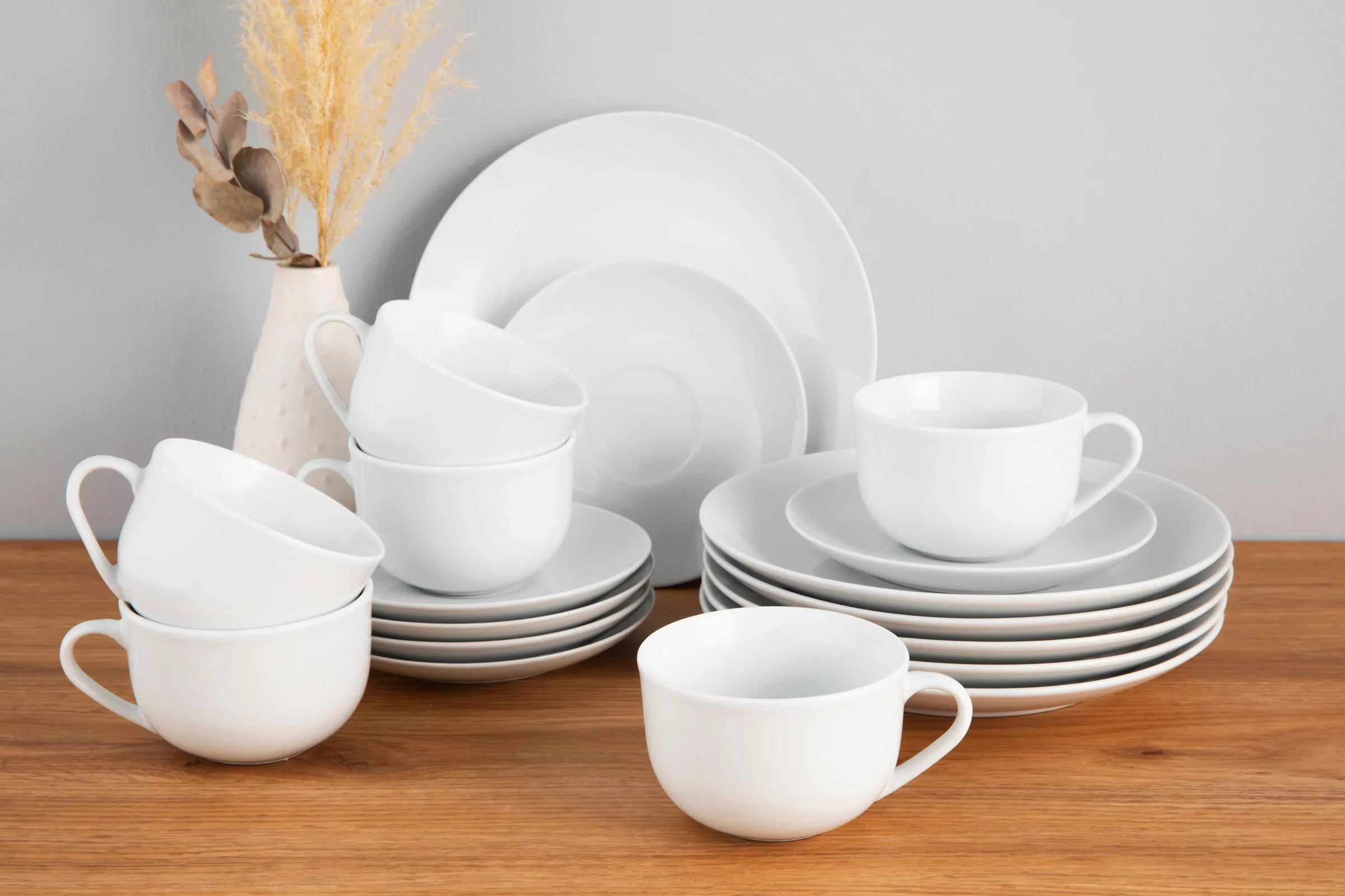 my home Kaffeeservice »Angi«, (Set, 18 tlg., 6 Tassen, 6 Untertassen, 6 Des günstig online kaufen