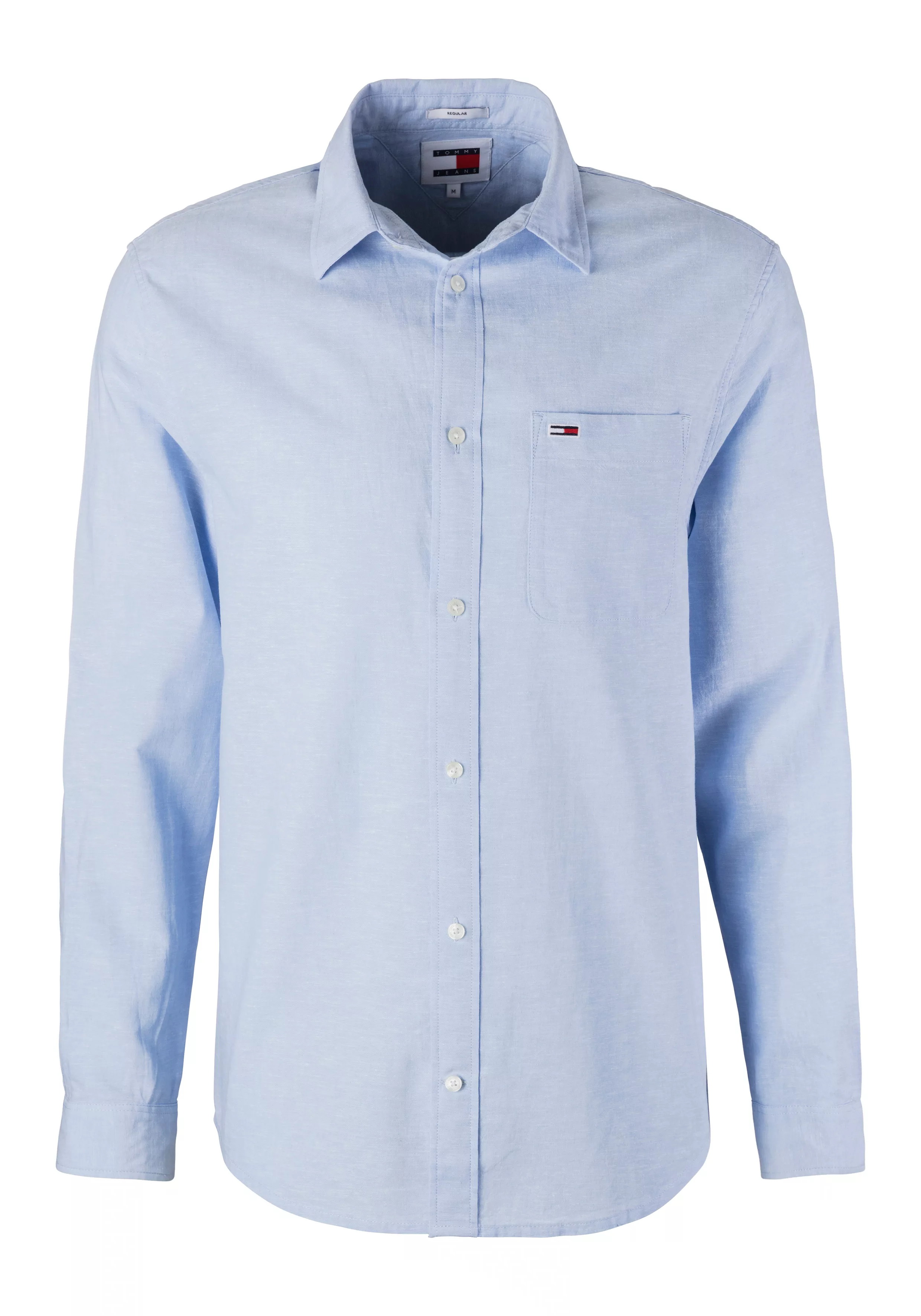 Tommy Jeans Langarmhemd "TJM REG LINEN BLEND SHIRT" günstig online kaufen