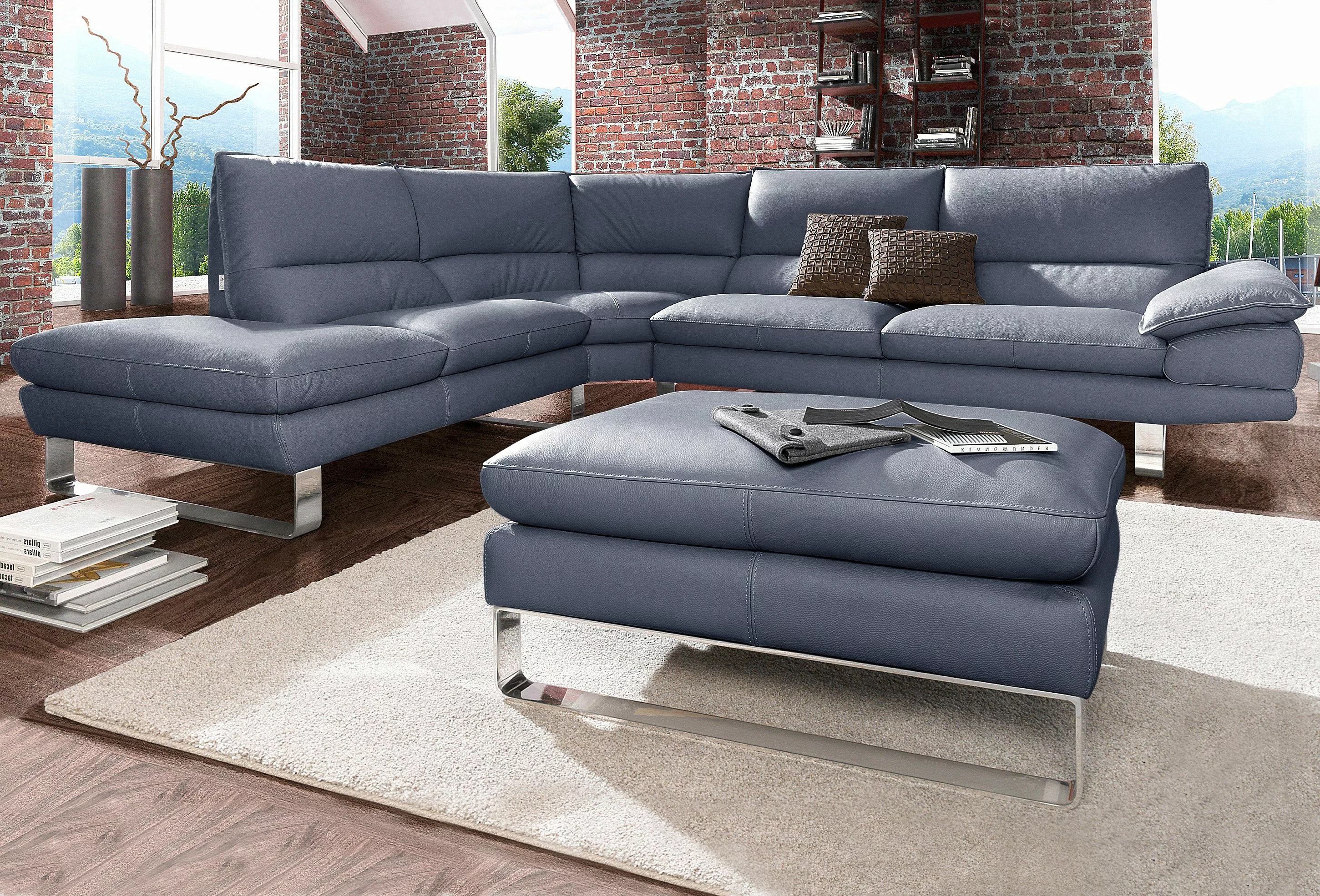 CALIA ITALIA Ecksofa »Dave, italienisches Designsofa mit erstklassigem Sitz günstig online kaufen