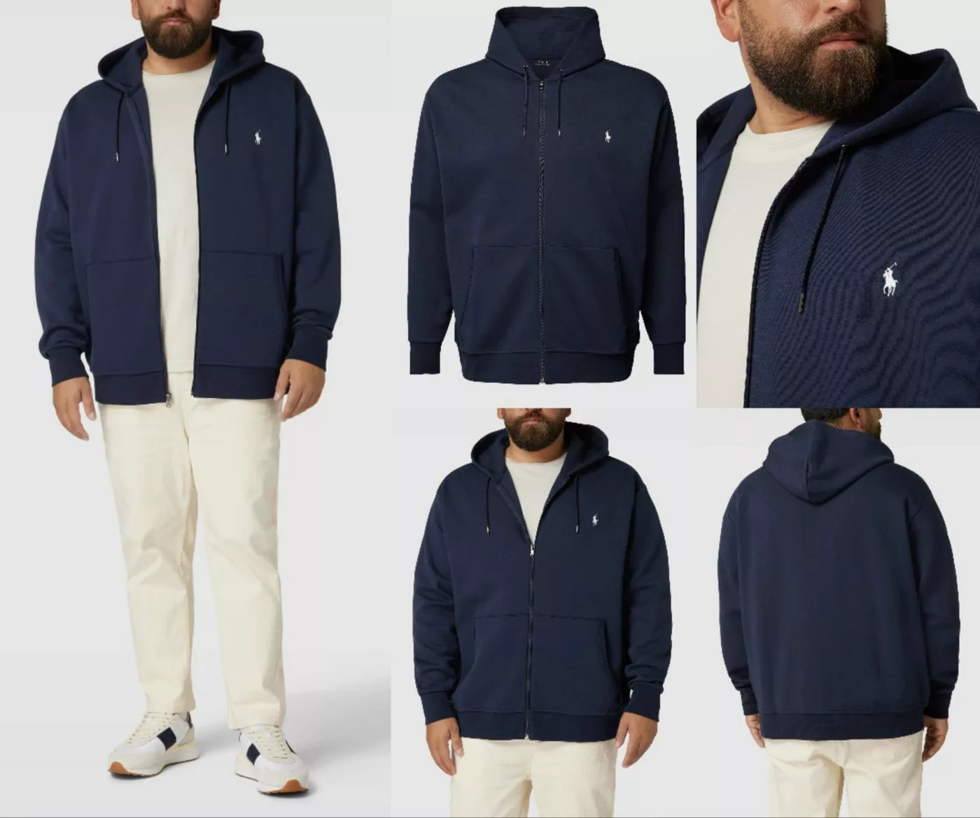 Ralph Lauren Sweatjacke POLO RALPH LAUREN BIG SIZE Sweat-Jacke Hoodie Sweat günstig online kaufen