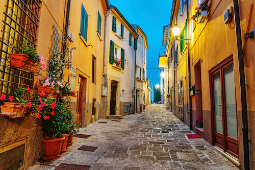 Papermoon Fototapete »Old Town in Italy« günstig online kaufen