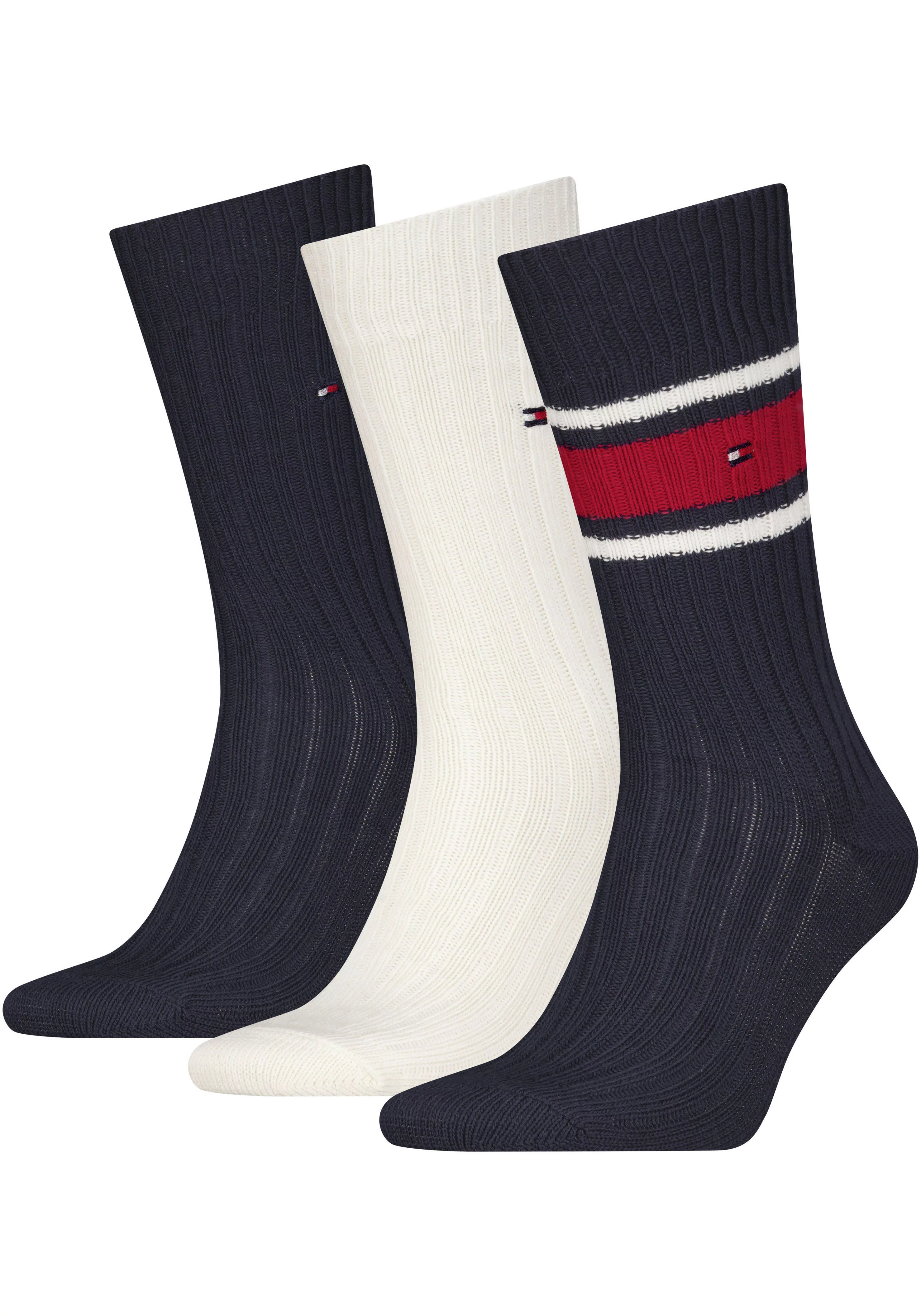 Tommy Hilfiger Socken, (3 Paar), mit dezentem Logo günstig online kaufen