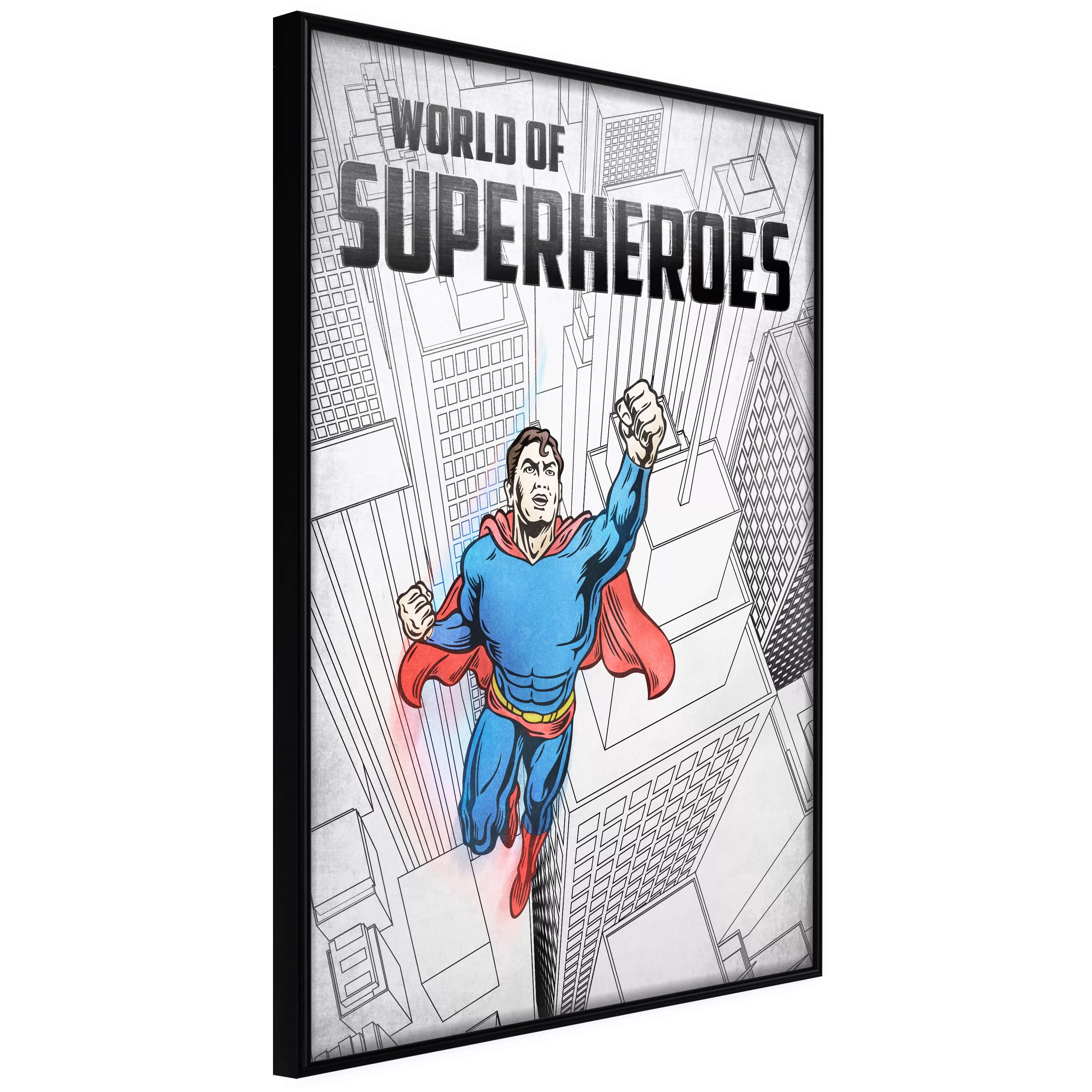 Poster - Superhero günstig online kaufen