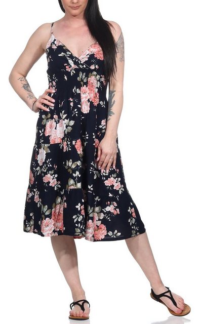 Aurela Damenmode Sommerkleid Luftige Damenkleider leichte Sommerkleider für günstig online kaufen