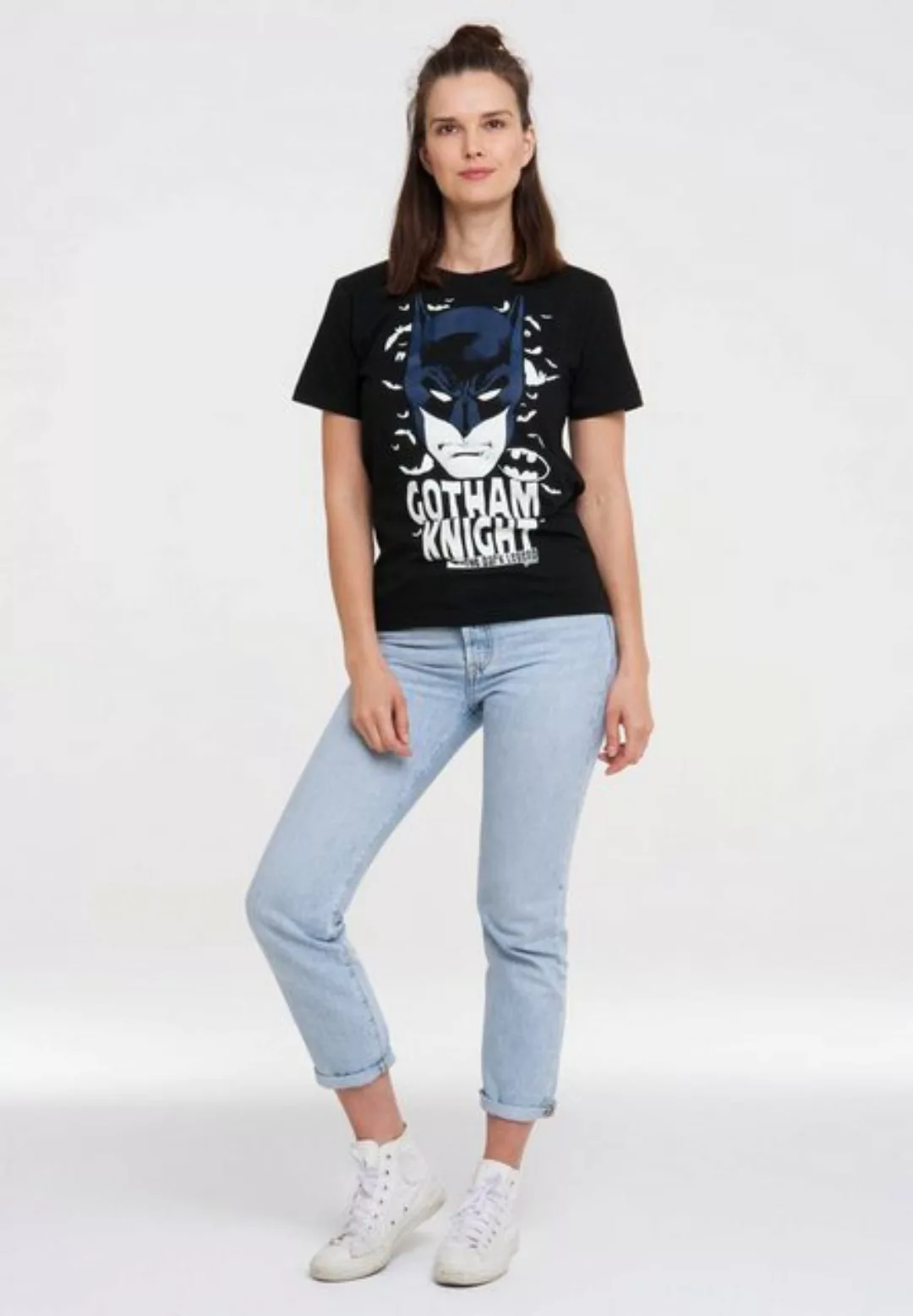 LOGOSHIRT T-Shirt DC Comics – Batman mit lizenziertem Print günstig online kaufen