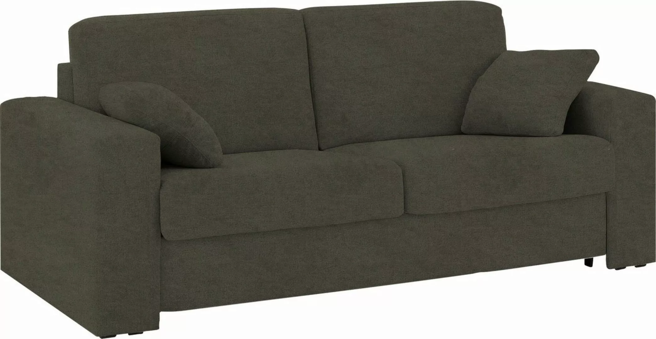 Home affaire Schlafsofa Roma Matratzenhöhe 14 cm, Dauerschlaffunktion, mit günstig online kaufen