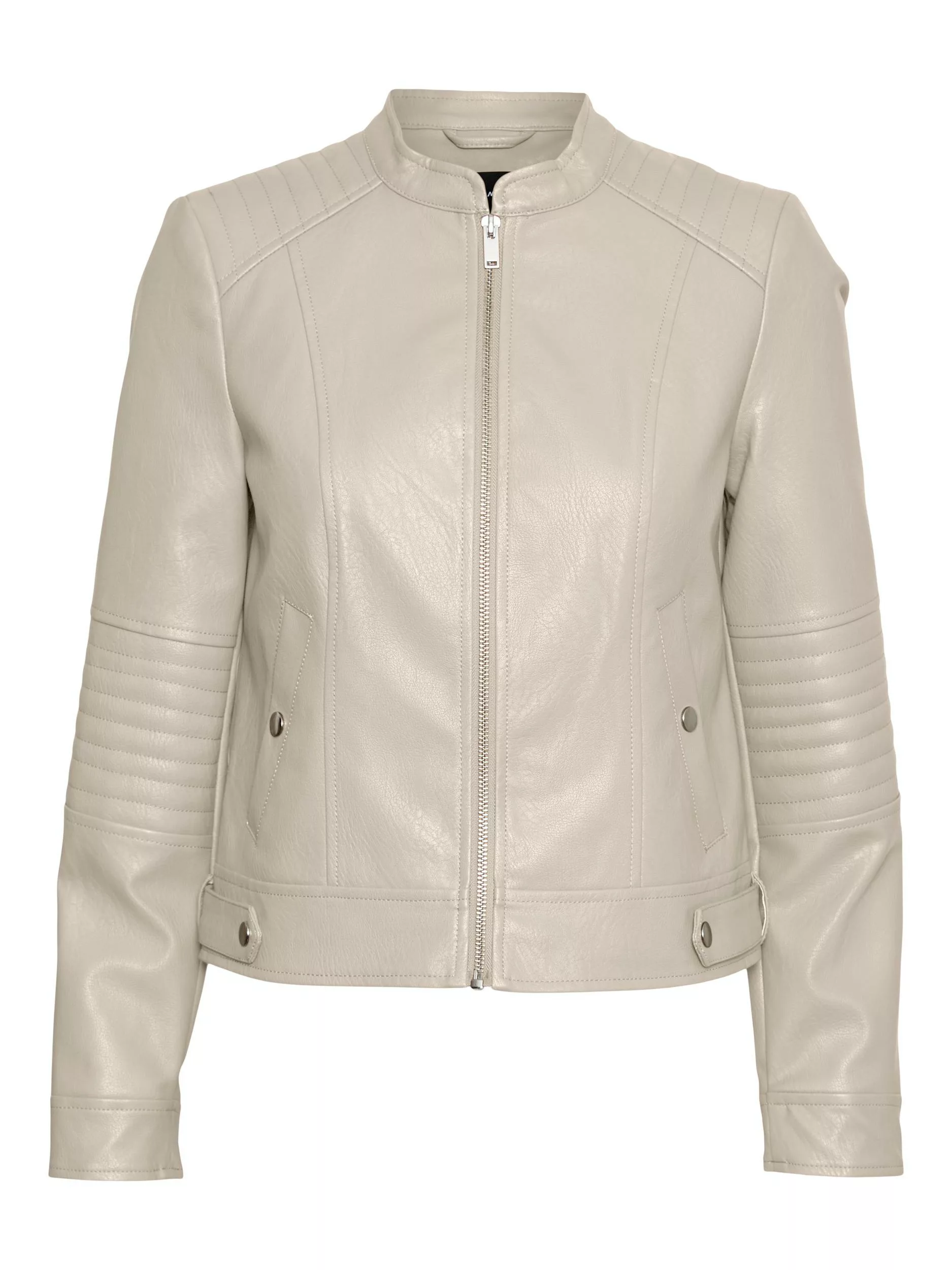 Vero Moda Lederimitatjacke "VMLOVE LOVE SHORT COATED JACKET", mit Biker Det günstig online kaufen