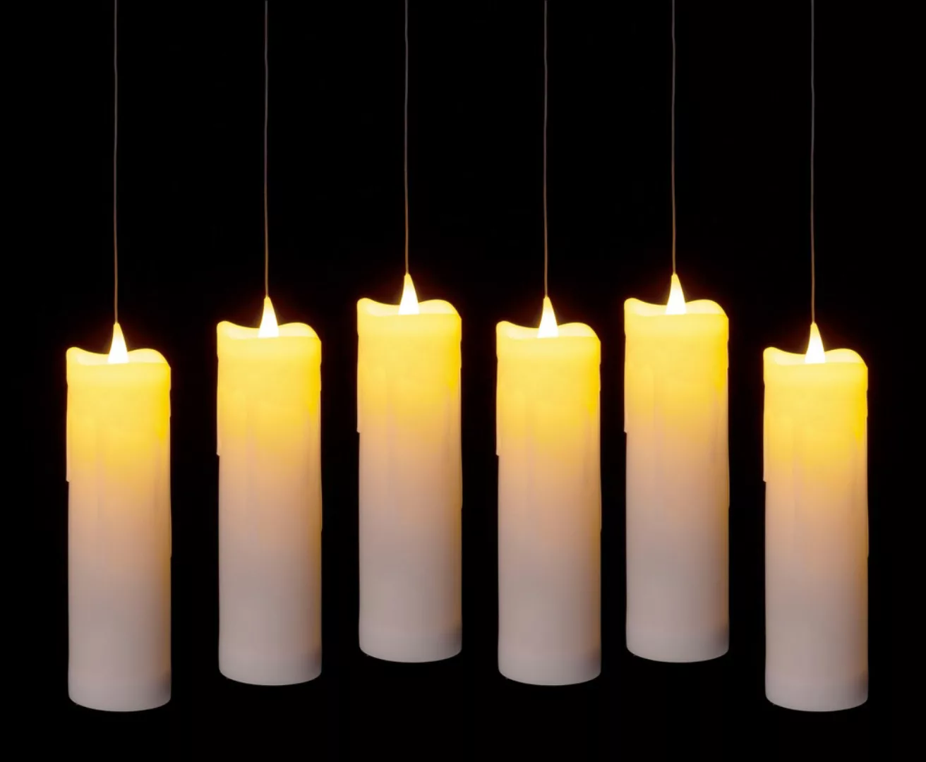 IC Winterworld LED-Kerze »Schwebende Kerzen mit Zauberstab als Fernbedienun günstig online kaufen