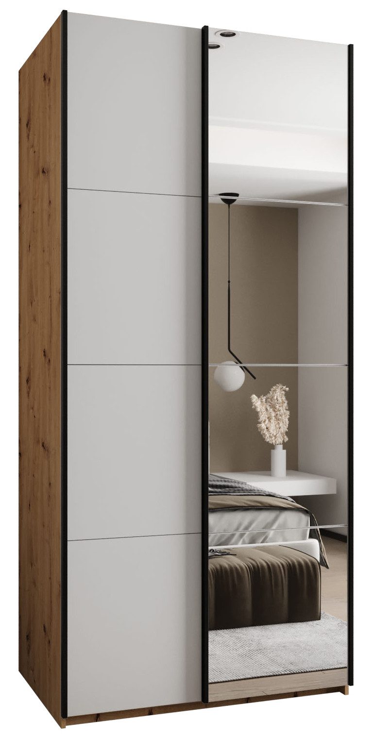 ABIKS MÖBEL Schwebetürenschrank LUX 3 hoher günstig online kaufen