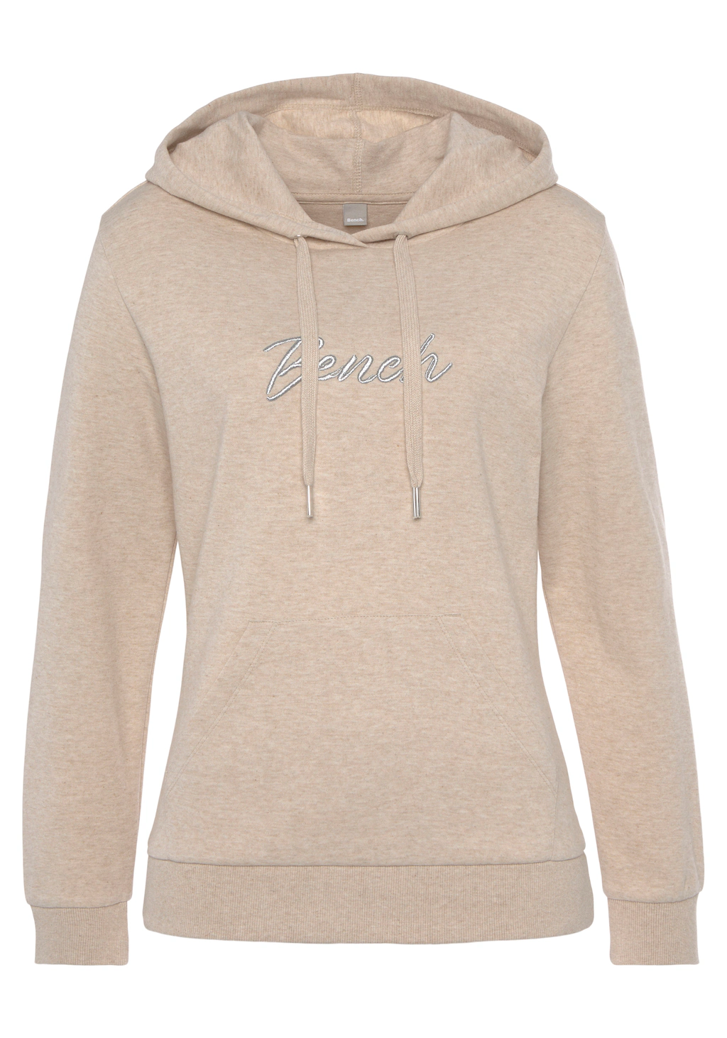 Bench. Loungewear Kapuzensweatshirt, mit glänzender Logostickerei, Loungewe günstig online kaufen