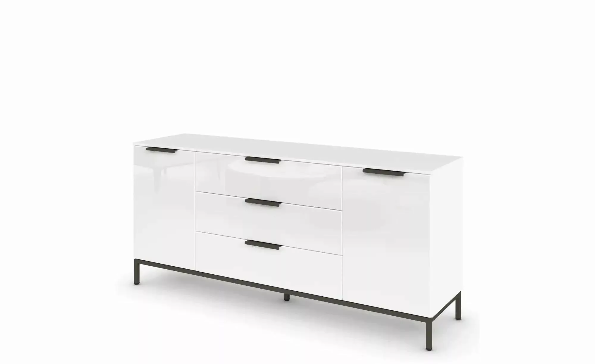 Sideboard   ¦ weiß ¦ Maße (cm): B: 160 H: 72 Kommoden & Sideboards > Sidebo günstig online kaufen