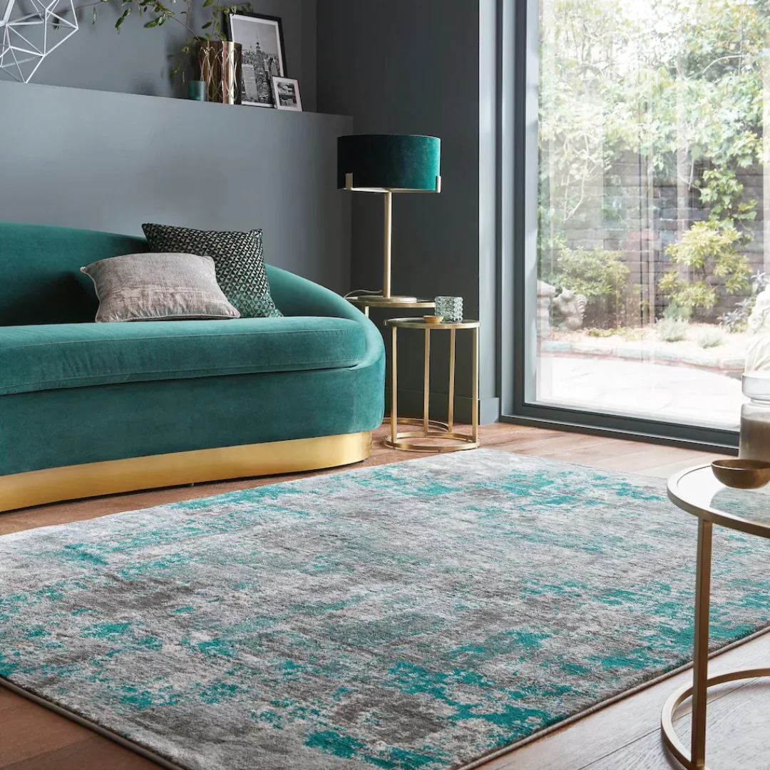 FLAIR RUGS Teppich »Wonderlust«, rechteckig, 10 mm Höhe, fußbodenheizungsge günstig online kaufen