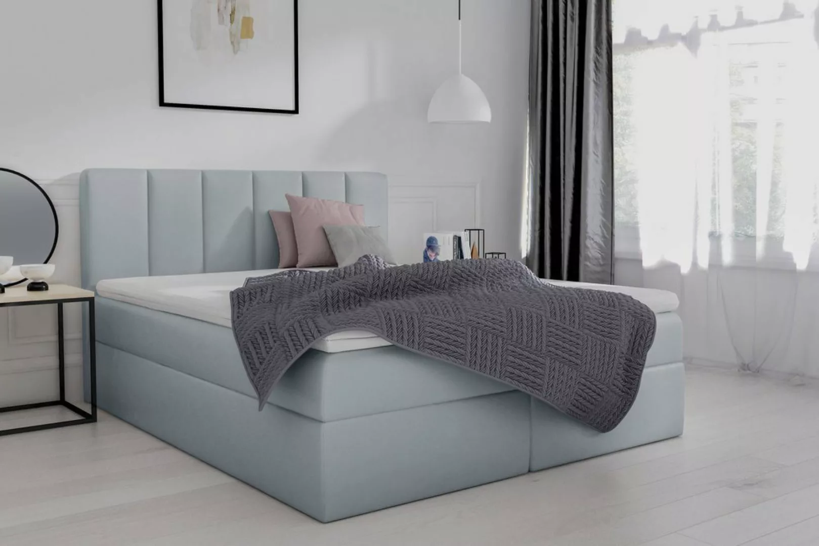 Stylefy Boxspringbett Edmonde (Schlafzimmerbett, Bett), Steppung günstig online kaufen