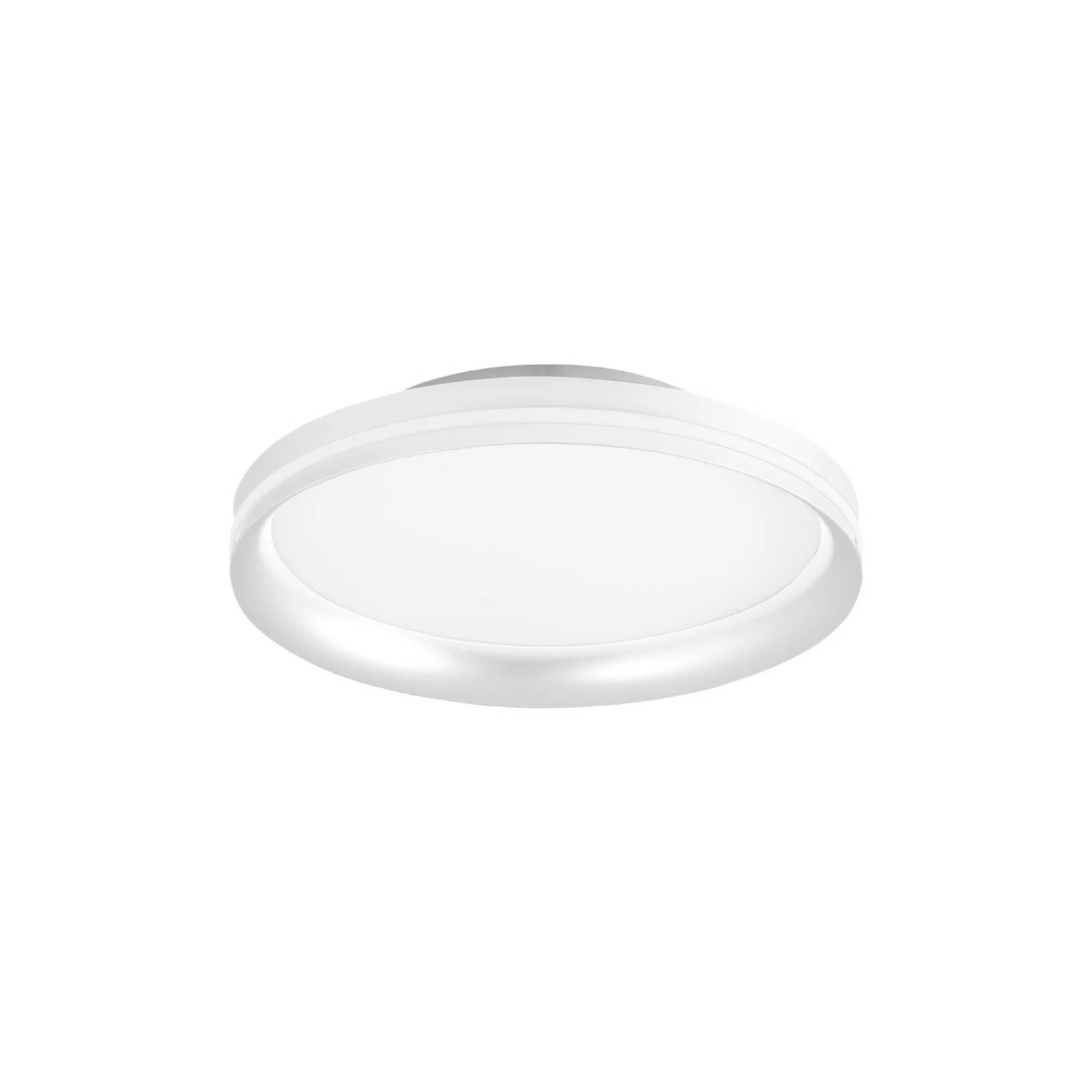 LED-Deckenlampe Isy, weiß, Ø 35 cm, Metall, CCT, dimmbar günstig online kaufen