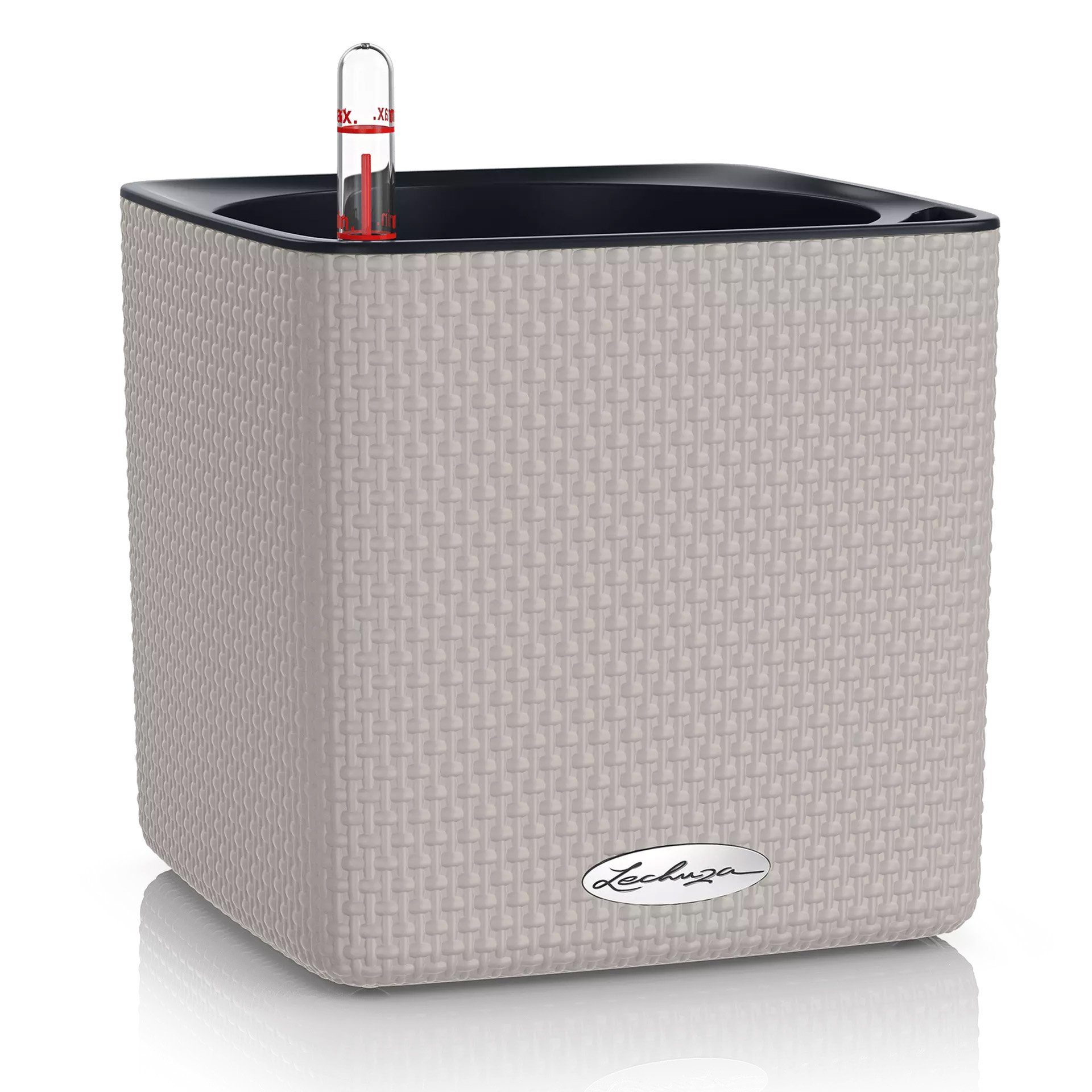 Lechuza® Blumentopf Cube Color 16 sandbraun günstig online kaufen