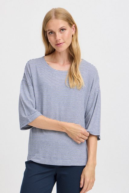 fransa 3/4-Arm-Shirt CISCO (1-tlg) Plain/ohne Details günstig online kaufen