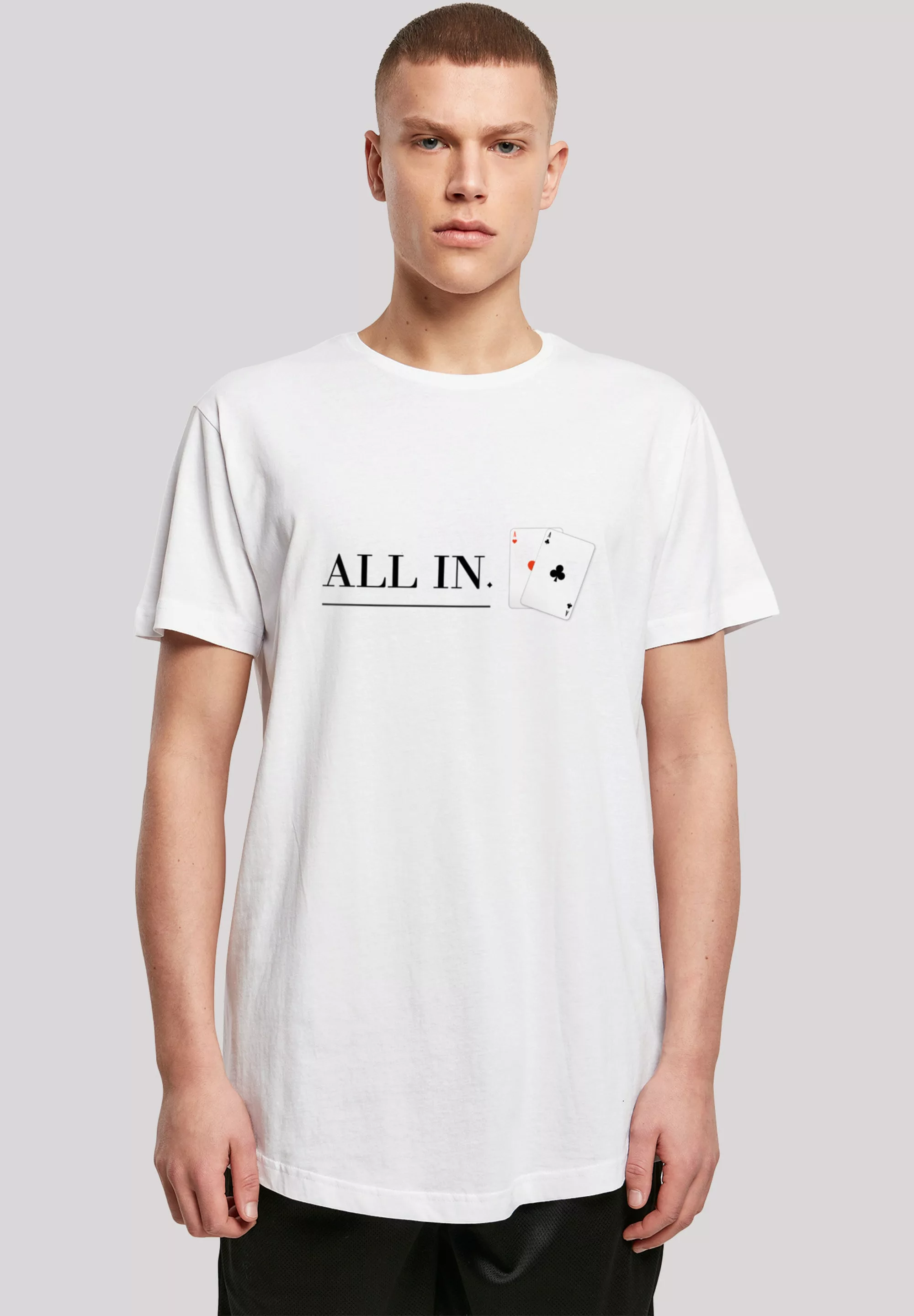 F4NT4STIC T-Shirt "Poker All In Karten", Print günstig online kaufen