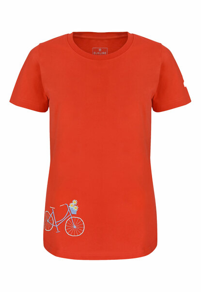Damen T-shirt Flower Bike günstig online kaufen