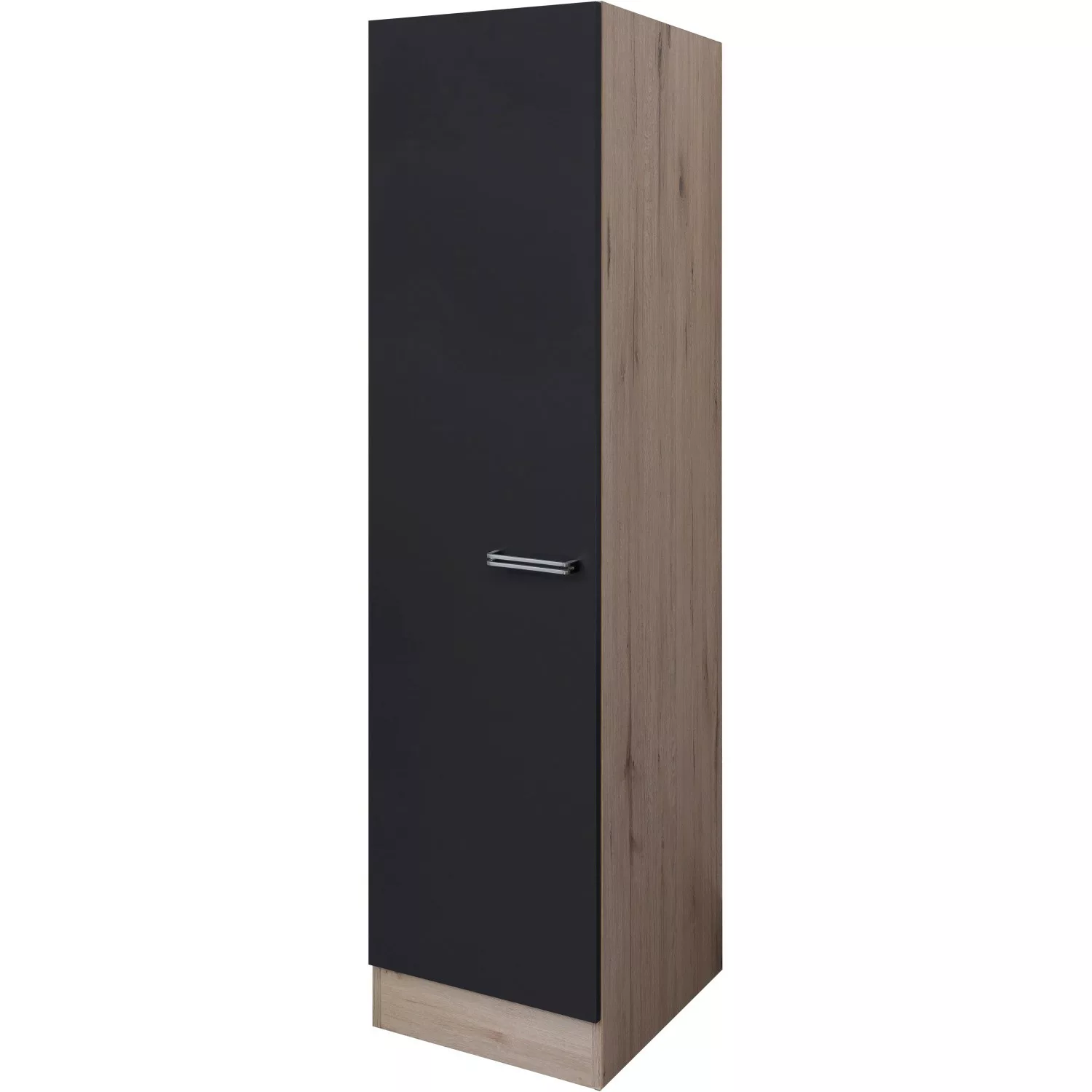 Flex-Well Exclusiv Geschirrschrank Lara 50 cm Anthrazit-San Remo Eiche günstig online kaufen