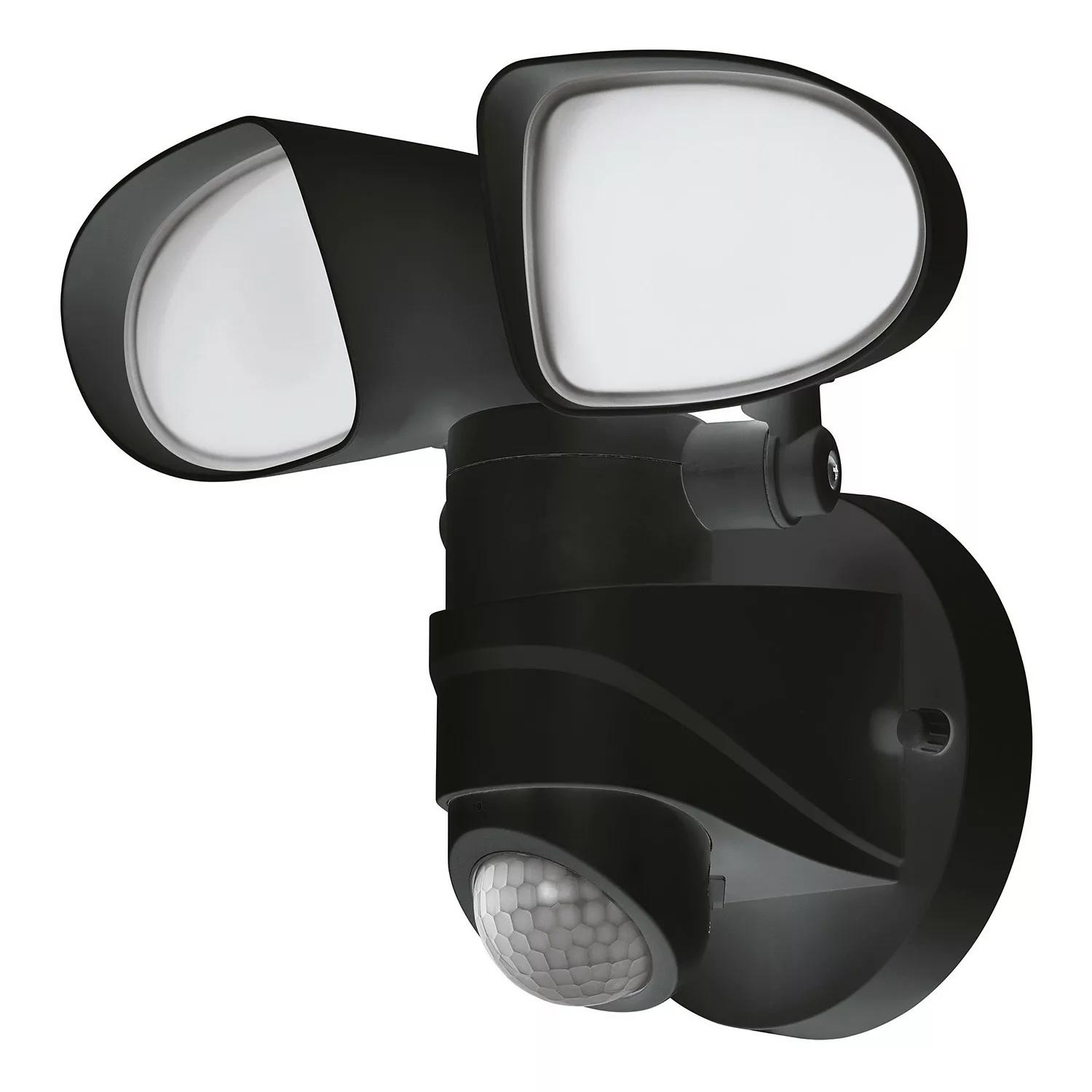 home24 Eglo LED-Außenwandleuchte Pagino I LED Modern Schwarz ABS 25x22x18 c günstig online kaufen