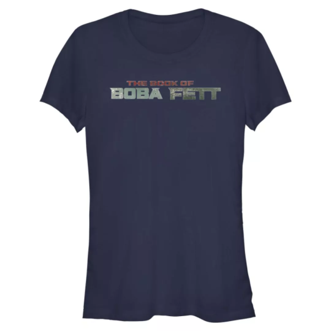 Star Wars - Book of Boba Fett - Logo Boba Fett Text - Frauen T-Shirt günstig online kaufen