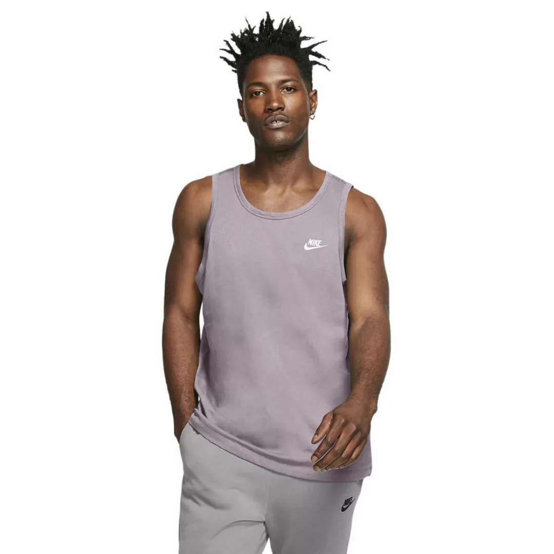 Nike Sportswear Ärmelloses T-shirt XL Iced Lilac / White günstig online kaufen