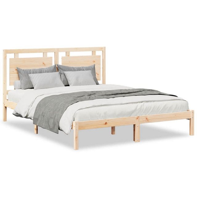 vidaXL Bett, Massivholzbett Extra Lang ohne Matratze 140x210 cm günstig online kaufen