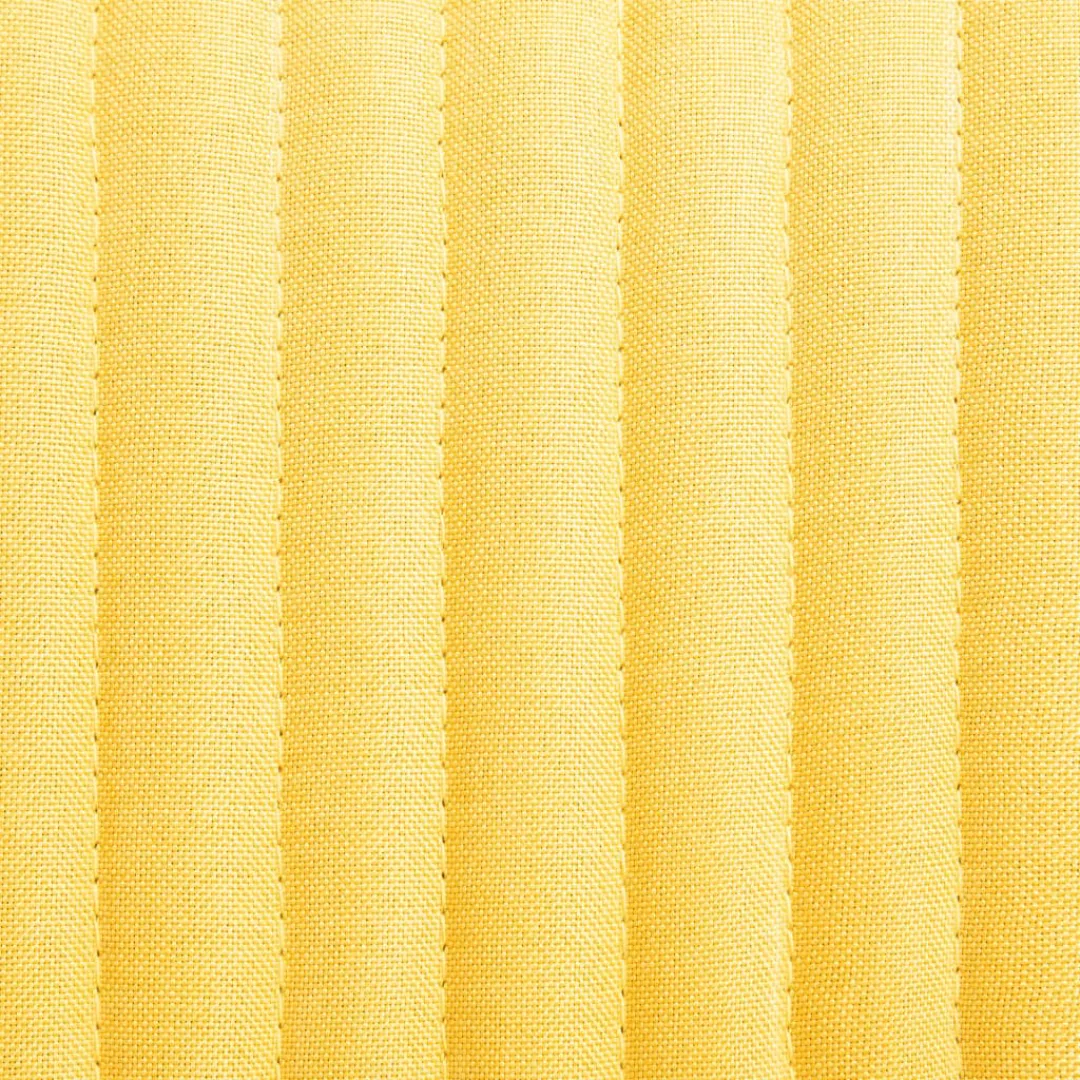 Esszimmerstühle 2 Stk. Gelb Stoff günstig online kaufen