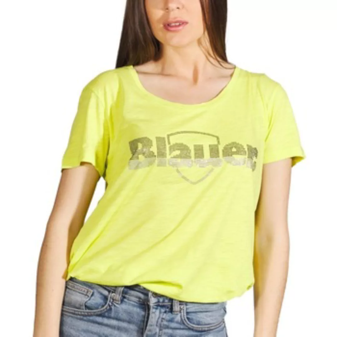 Blauer  T-Shirts & Poloshirts MANICA CORTA günstig online kaufen