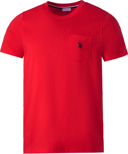 US Polo Assn. T-Shirt Reines Naturmaterial für Sport und Freizeit günstig online kaufen