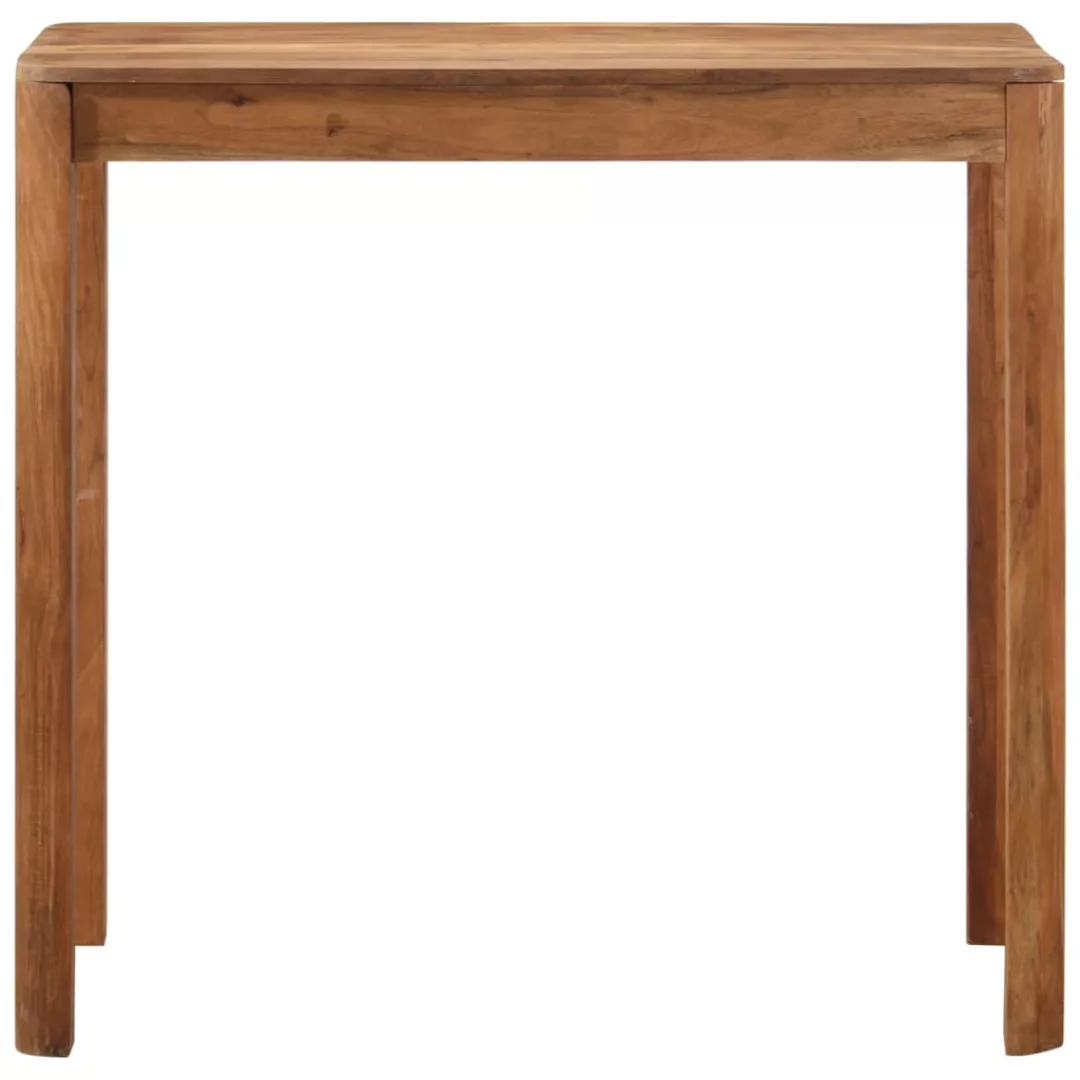 Vidaxl Bar Tisch Massivholz Akazie Mit Sheesham-finish 110x55x106 Cm günstig online kaufen