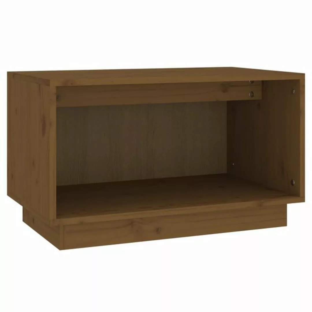 vidaXL TV-Schrank TV-Schrank Honigbraun 60x35x35 cm Massivholz Kiefer Lowbo günstig online kaufen