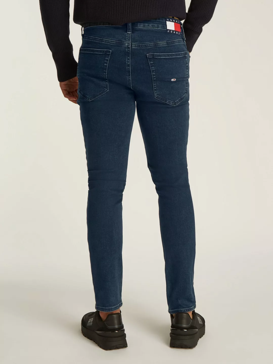 Tommy Jeans Skinny-fit-Jeans "Simon Skinny Jeans Slim", mit Logostickereien günstig online kaufen