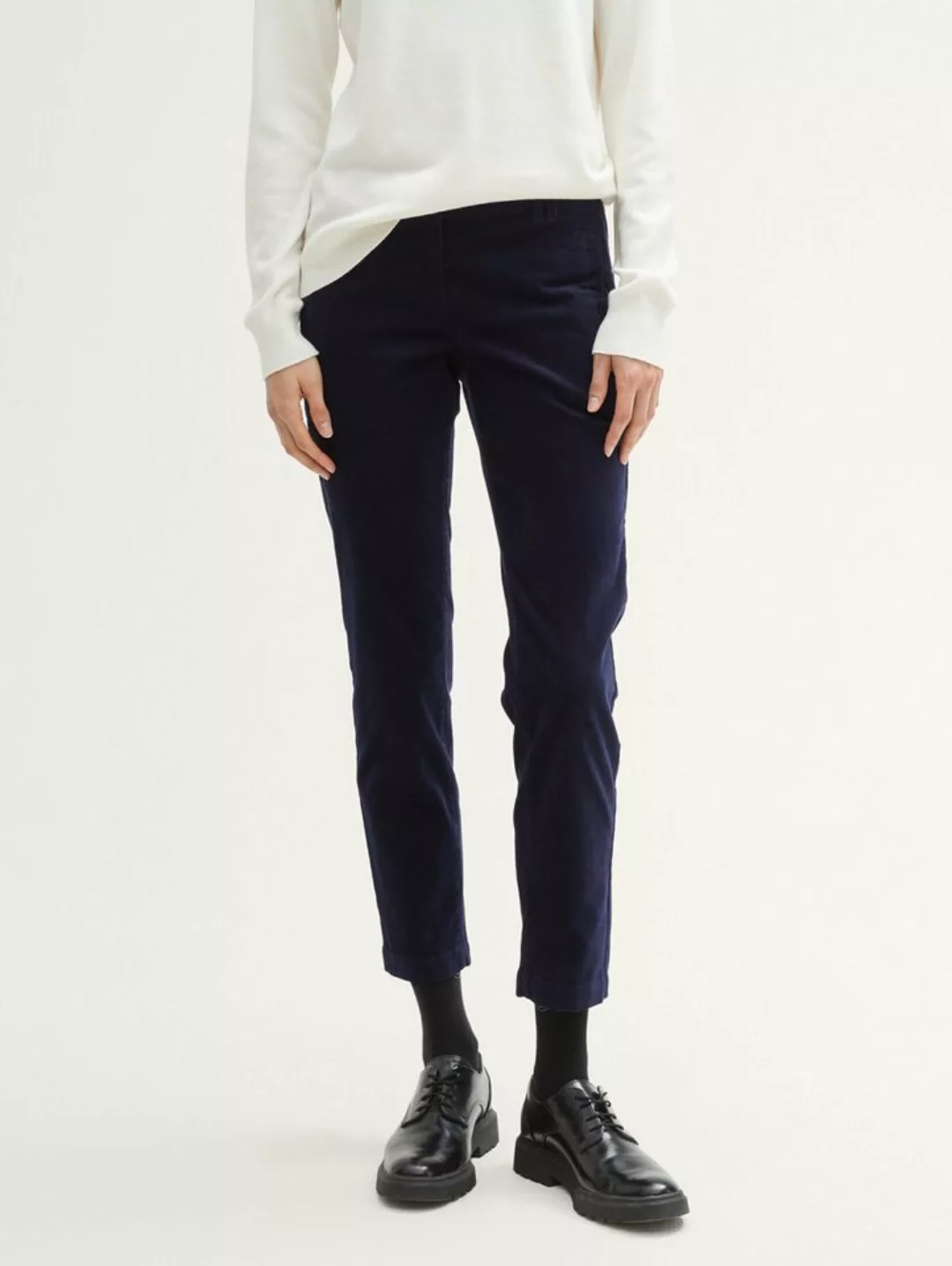 TOM TAILOR 7/8-Hose Tapered Relaxed Cord Hose günstig online kaufen