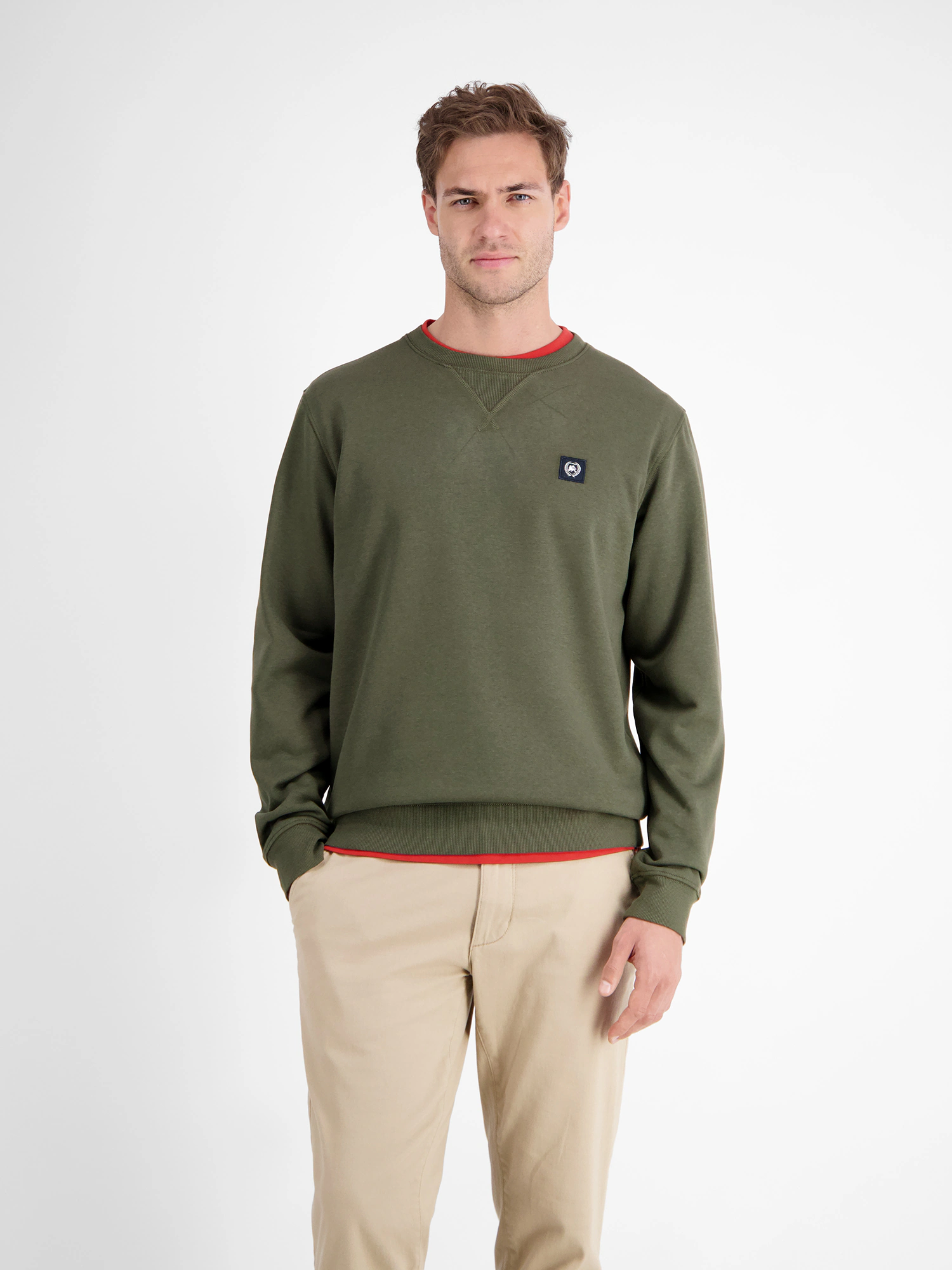 LERROS Sweatshirt "LERROS Urbaner Sweatshirtstyle für Herren" günstig online kaufen