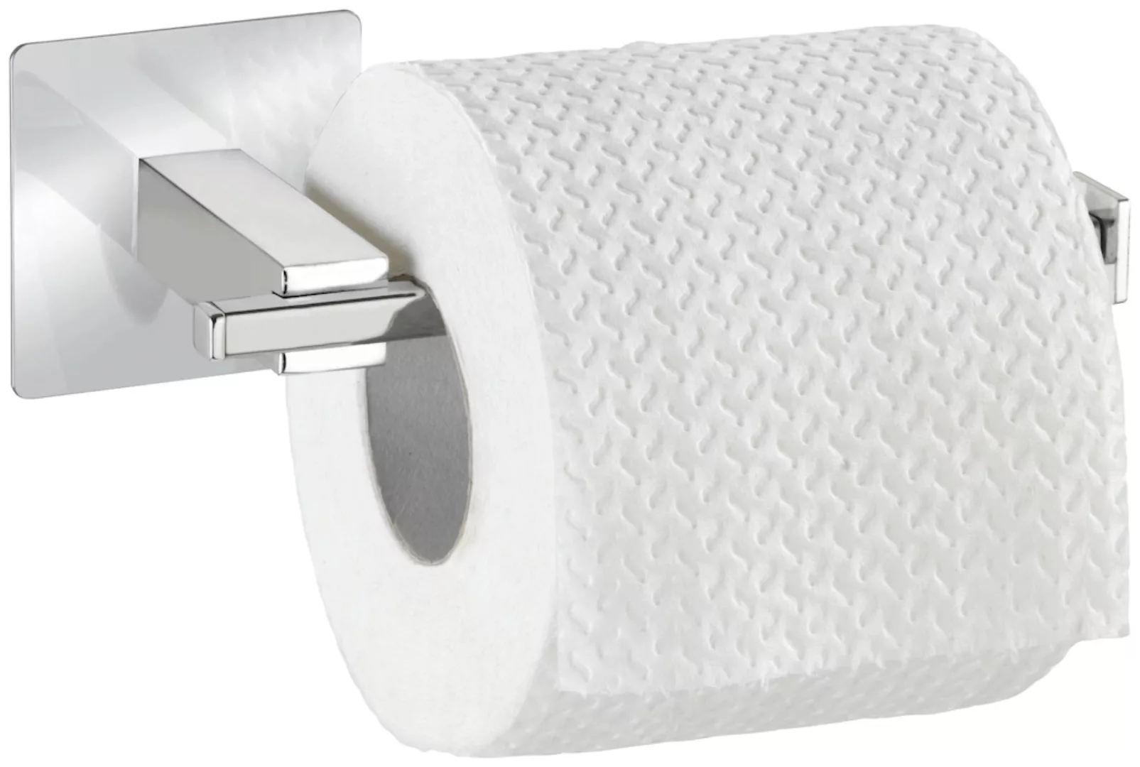 WENKO Toilettenpapierhalter Turbo-Loc Quadro (1-St) günstig online kaufen