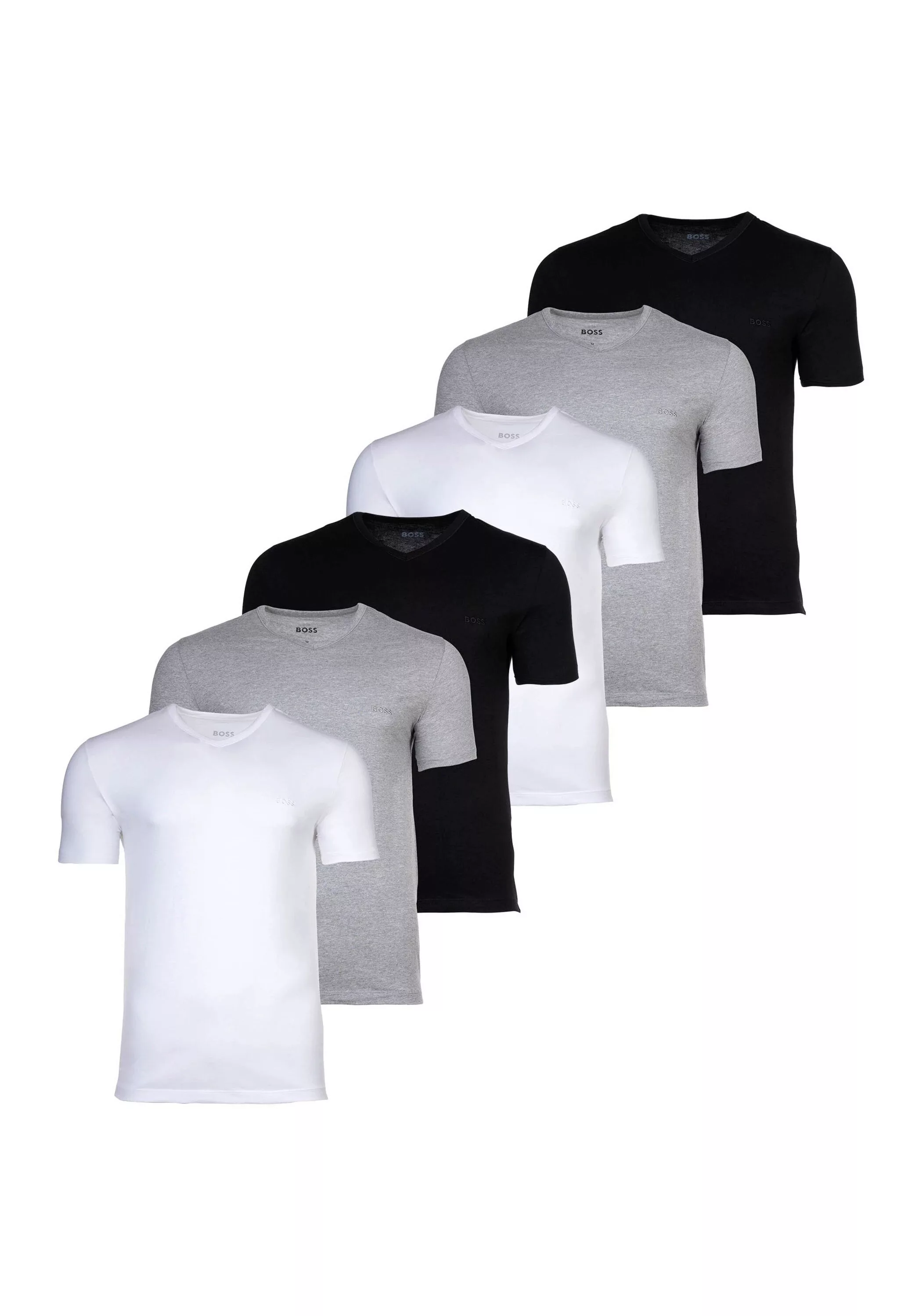 BOSS T-Shirt "T-Shirt T-ShirtVN 3P Classic 6er Pack" günstig online kaufen