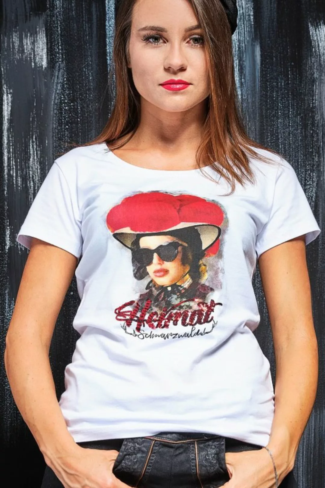 Hangowear Trachtenshirt Trachtenshirt Damen - CLARISSA - weiß günstig online kaufen