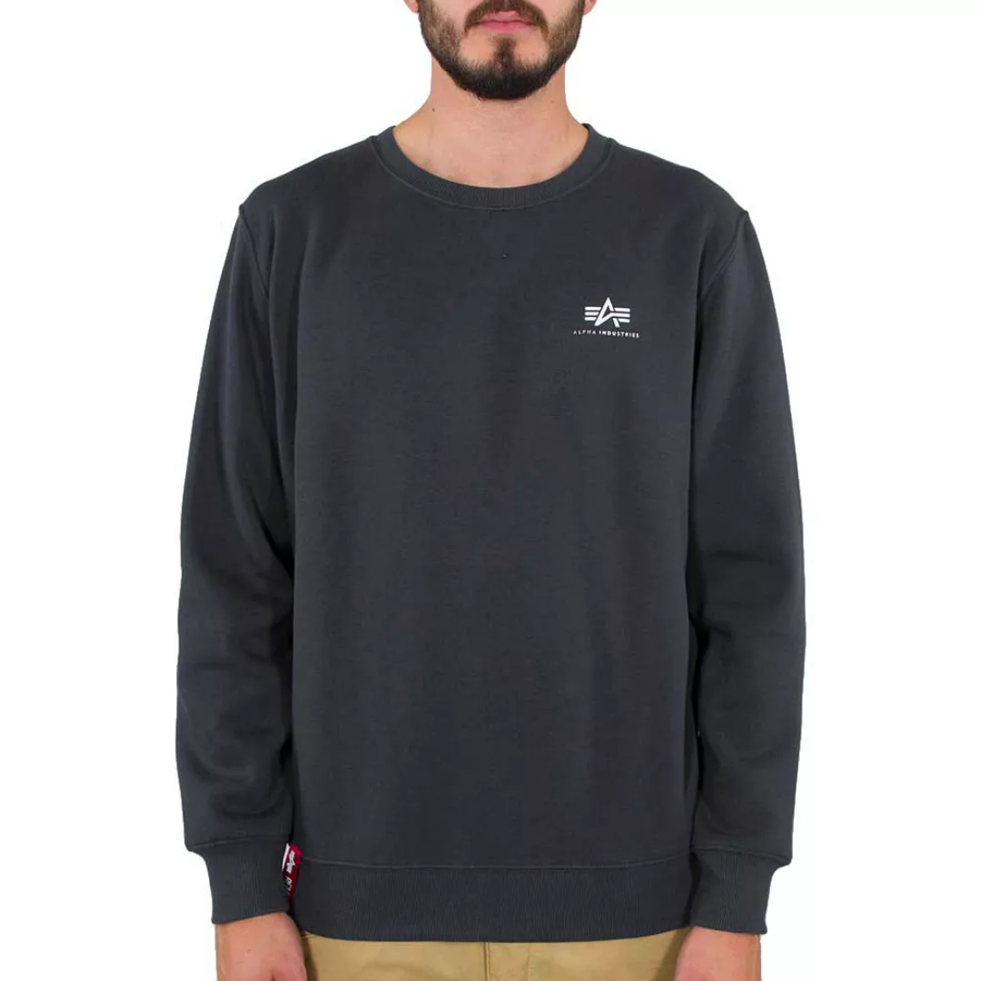 Alpha Industries Basic Small Logo Sweatshirt S Navy günstig online kaufen