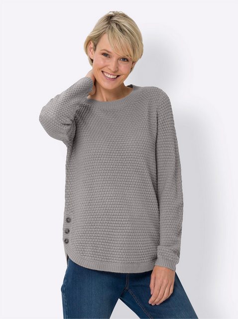 Sieh an! Strickpullover Langarm-Pullover günstig online kaufen