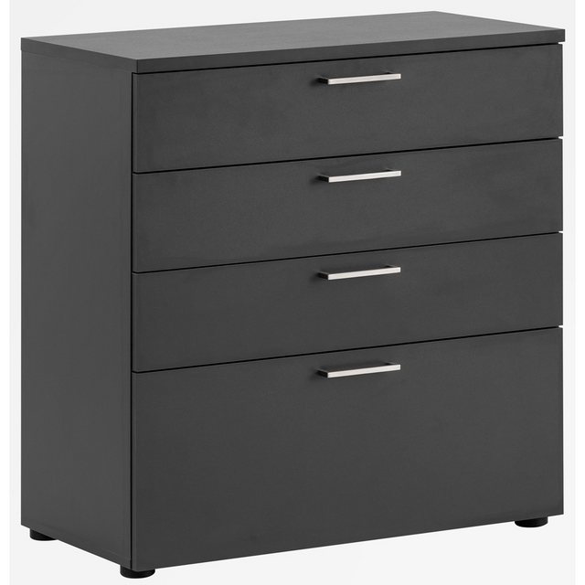 Aktenschrank Büro META-80 in anthrazit, B/H/T: ca. 80,2/84,2/41 cm günstig online kaufen